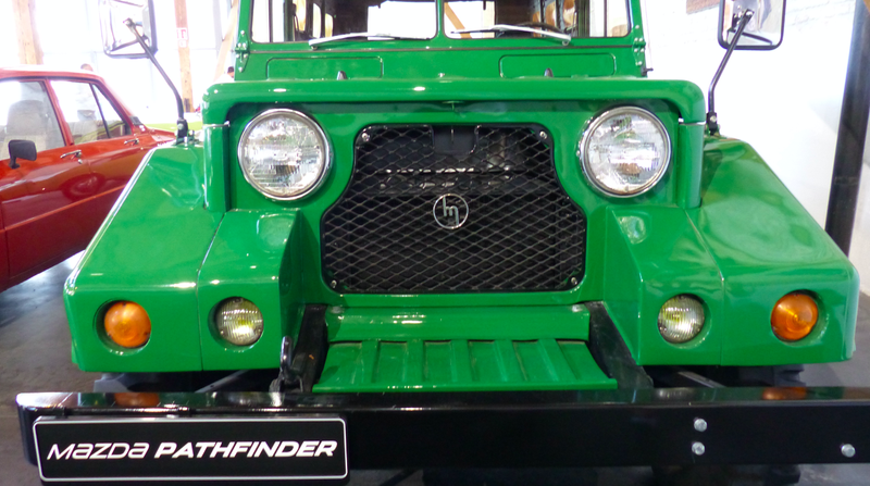 Illustration for article titled Burma's Mazda Pathfinder XV-1 Is The Most Obscure Off-Roader I've Ever Seen